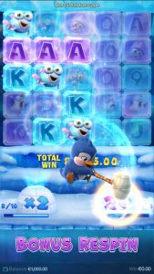 รีวิวเกมค่าย PG : The Great Icescape หนีฝ่าแดนน้ำแข็ง