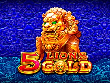 รีวิวเกมค่าย PP : 5 Lions Gold ห้าสิงโตทองคำ