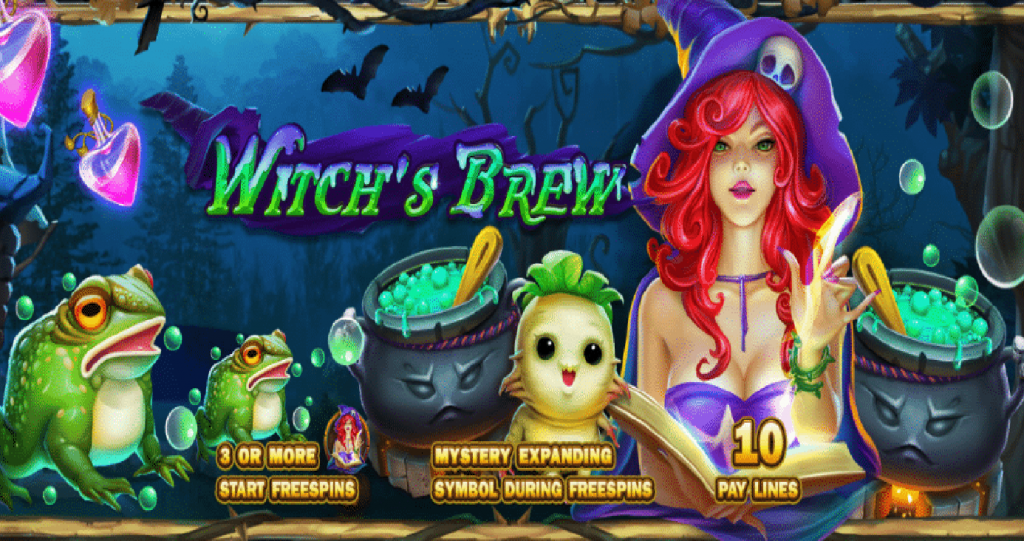 รีวิวเกมค่าย Joker : Witch's Brew แม่มดสุดเซ็กซี่และยาอมฤต