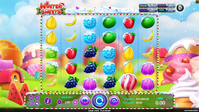 รีวิวเกมค่าย Joker : Winter Sweets ฤดูหนาวแสนหวาน