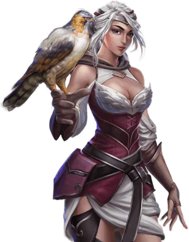 รีวิวเกมค่าย Joker : Lady Hawk สตรีคู่เหยี่ยว