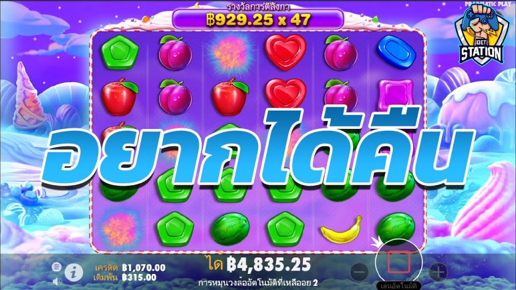 เกมค่าย PP Megaways เสียก็เสีย ไม่มีสิทธ์พูด Sweet Bonanza™