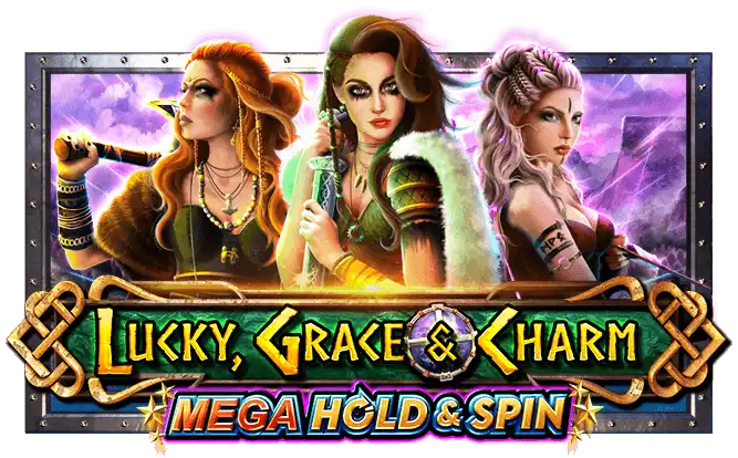 รีวิวเกมสล็อต PP : Lucky Grace and Charm สล็อตนักรบสาว