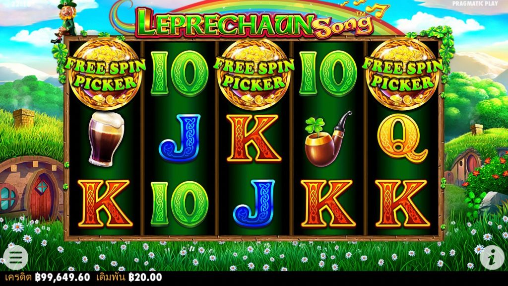 รีวิวเกมสล็อต PP : Leprechaun Song เพลงภูติจิ๋ว