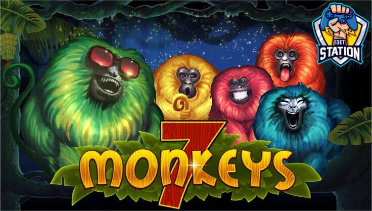 รีวิวเกมสล็อต PP : 7 Monkeys ลิงเจ็ดสี